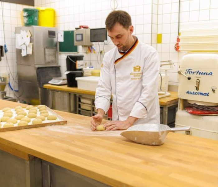 B&auml;ckermeister Bernhard Fabian Paul aus L&ouml;rrach (Foto: HWK FR/Hubert Gemmert)
