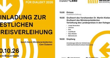 Landesdialektpreis würdigt lebendige Sprachkunst in sechs vielfältigen Sparten (Foto: DDDBW e.V.)